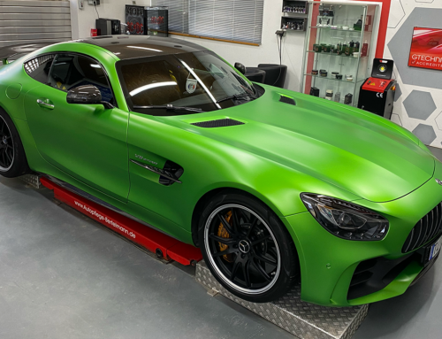 Mercedes GTR AMG – grün Mattlack